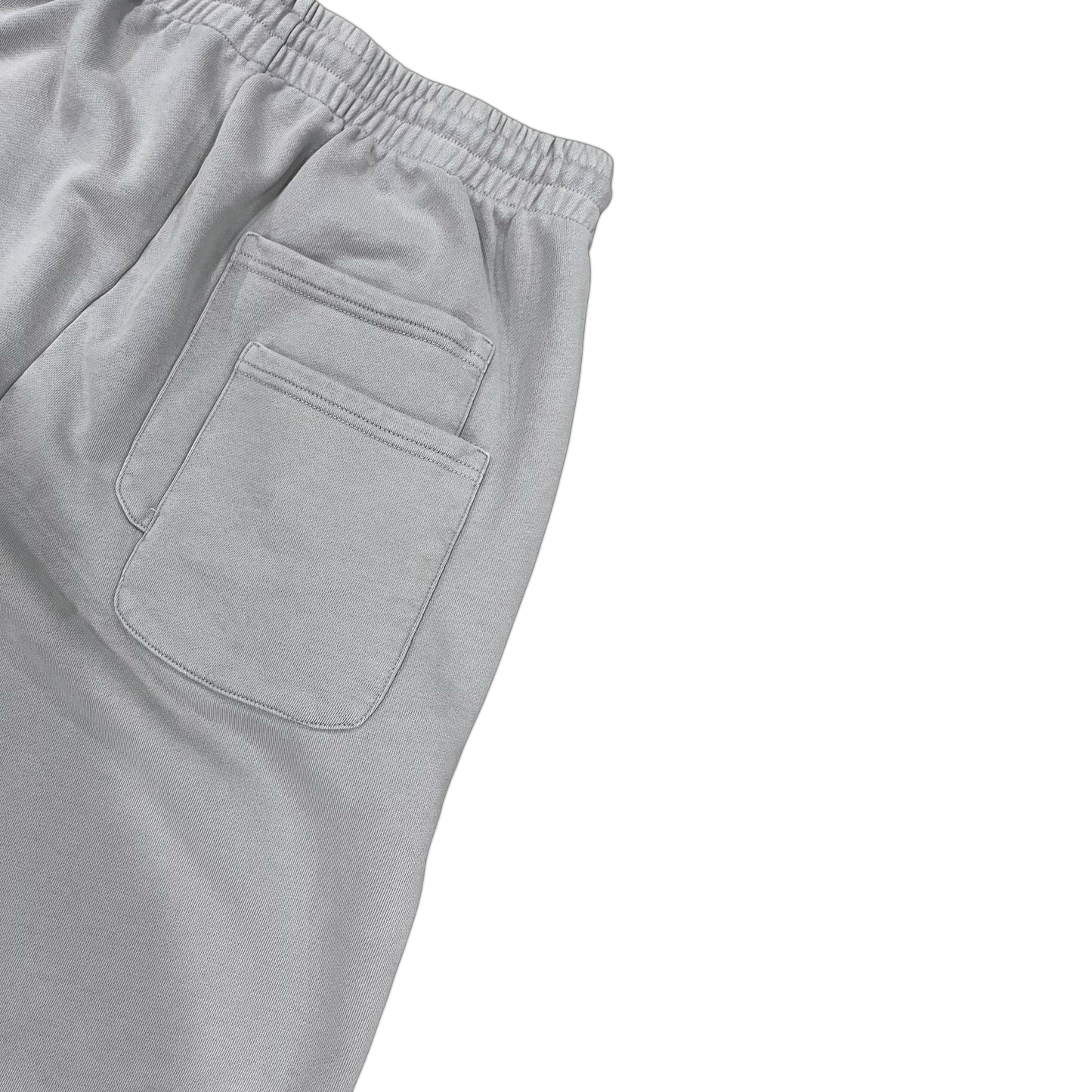 "ruined" shorts - grey