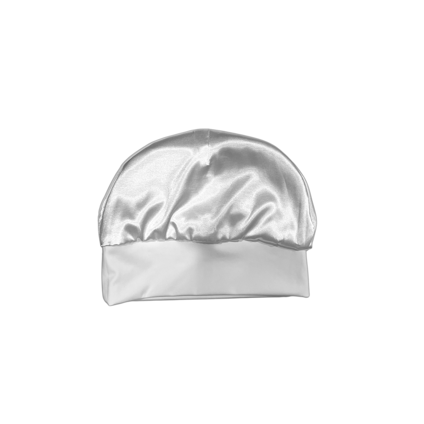 "crystal" skull cap - white