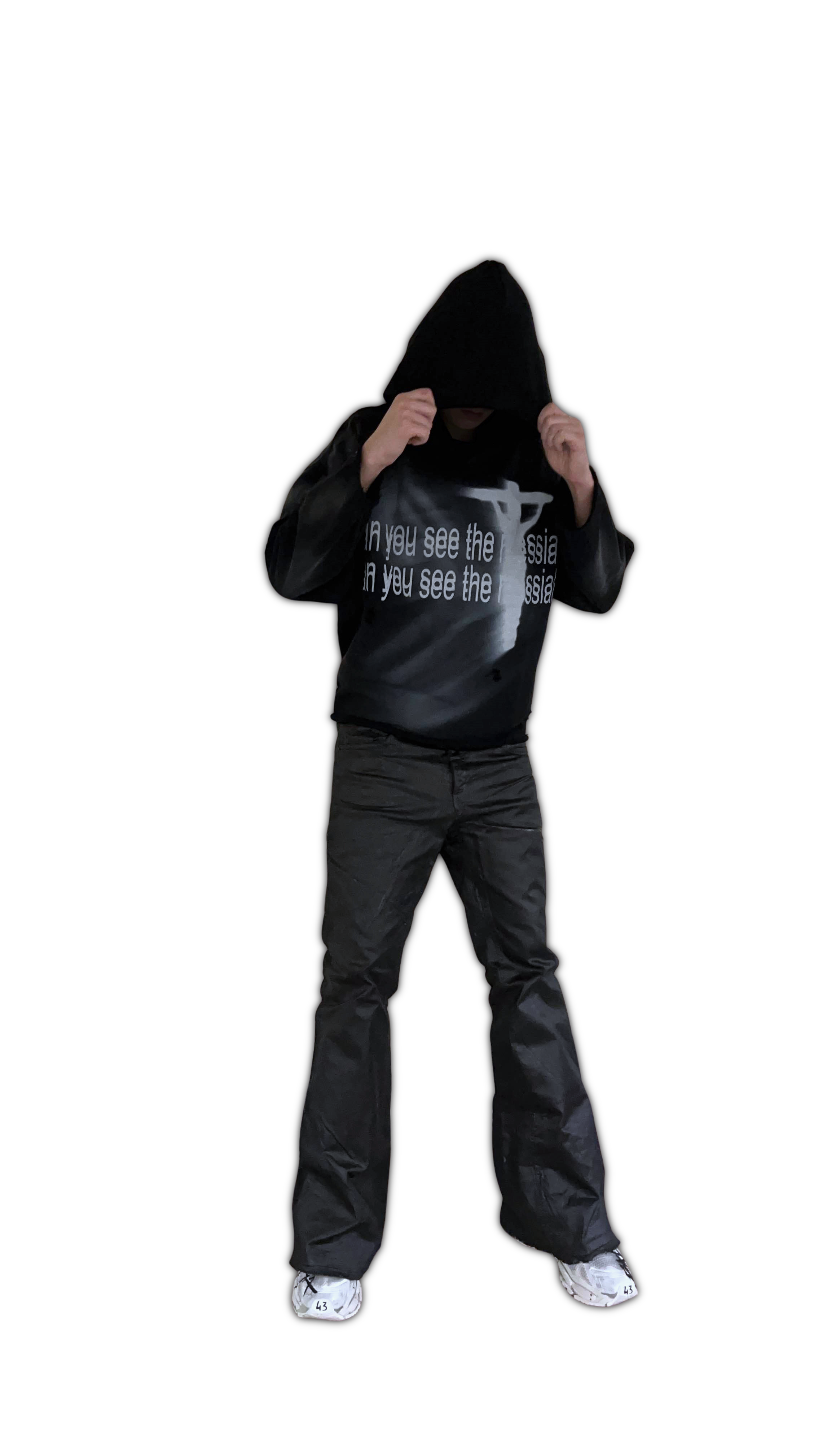 MESSIAH HOODIE - BLACK