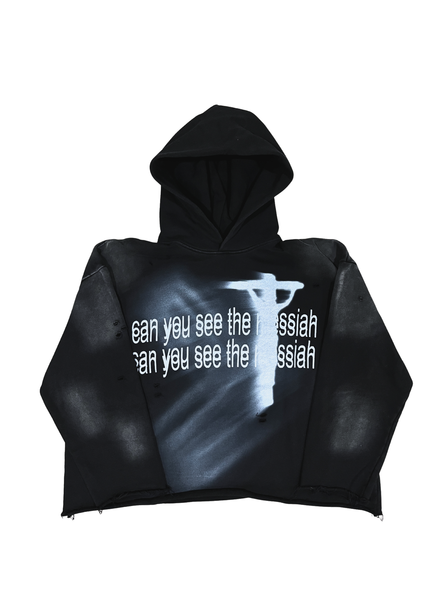 MESSIAH HOODIE - BLACK