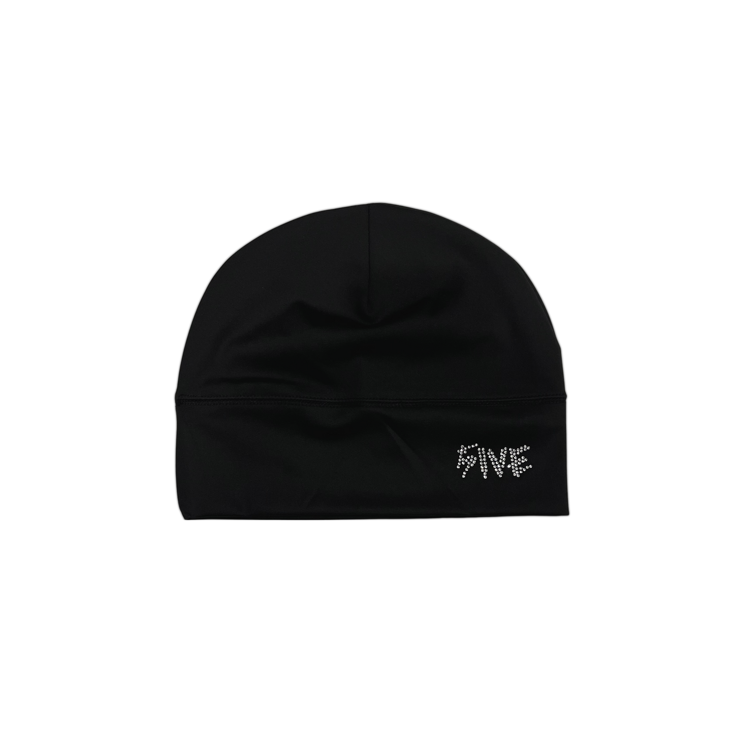 "crystal" skull cap - onyx