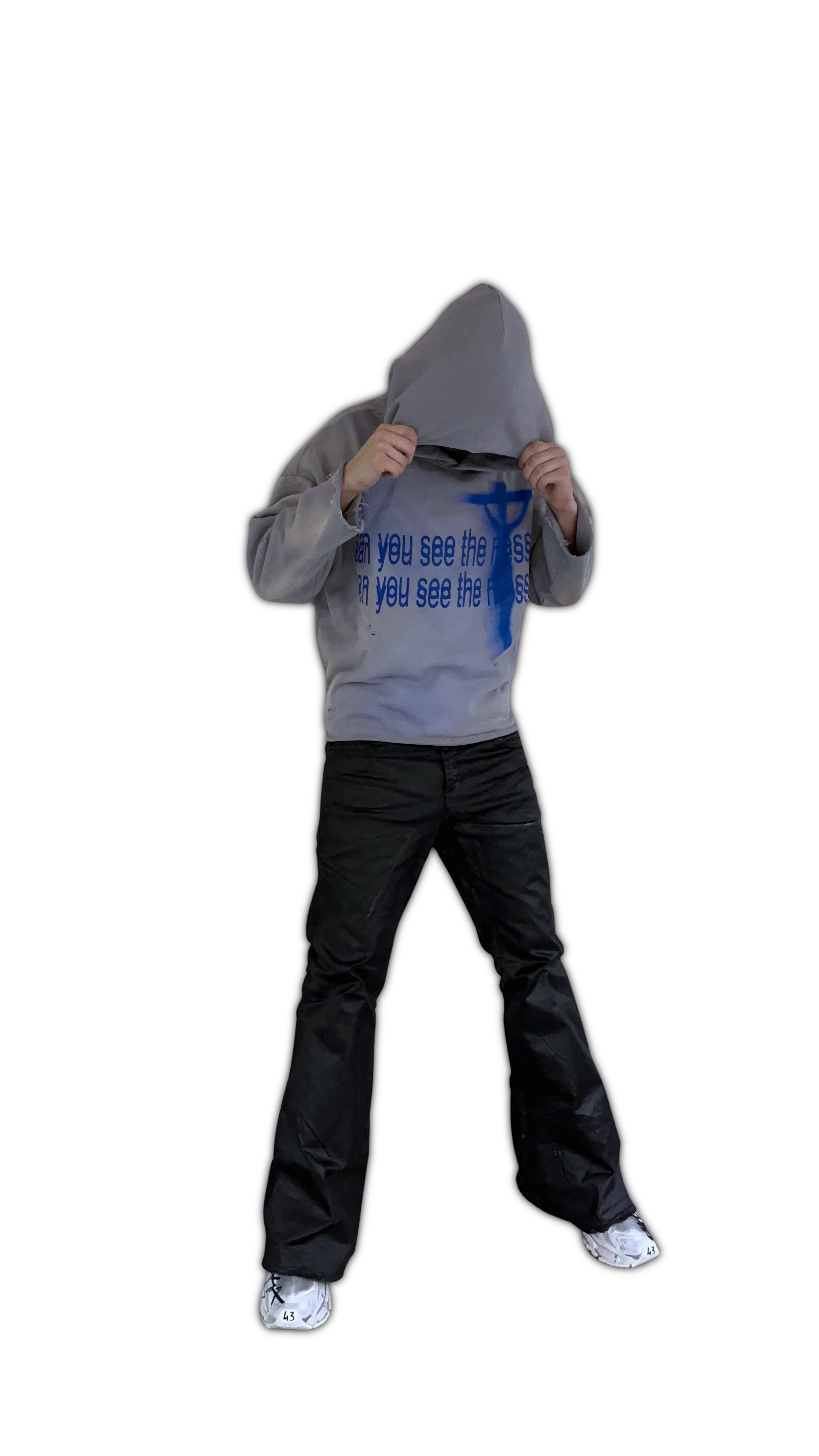 MESSIAH HOODIE - GREY