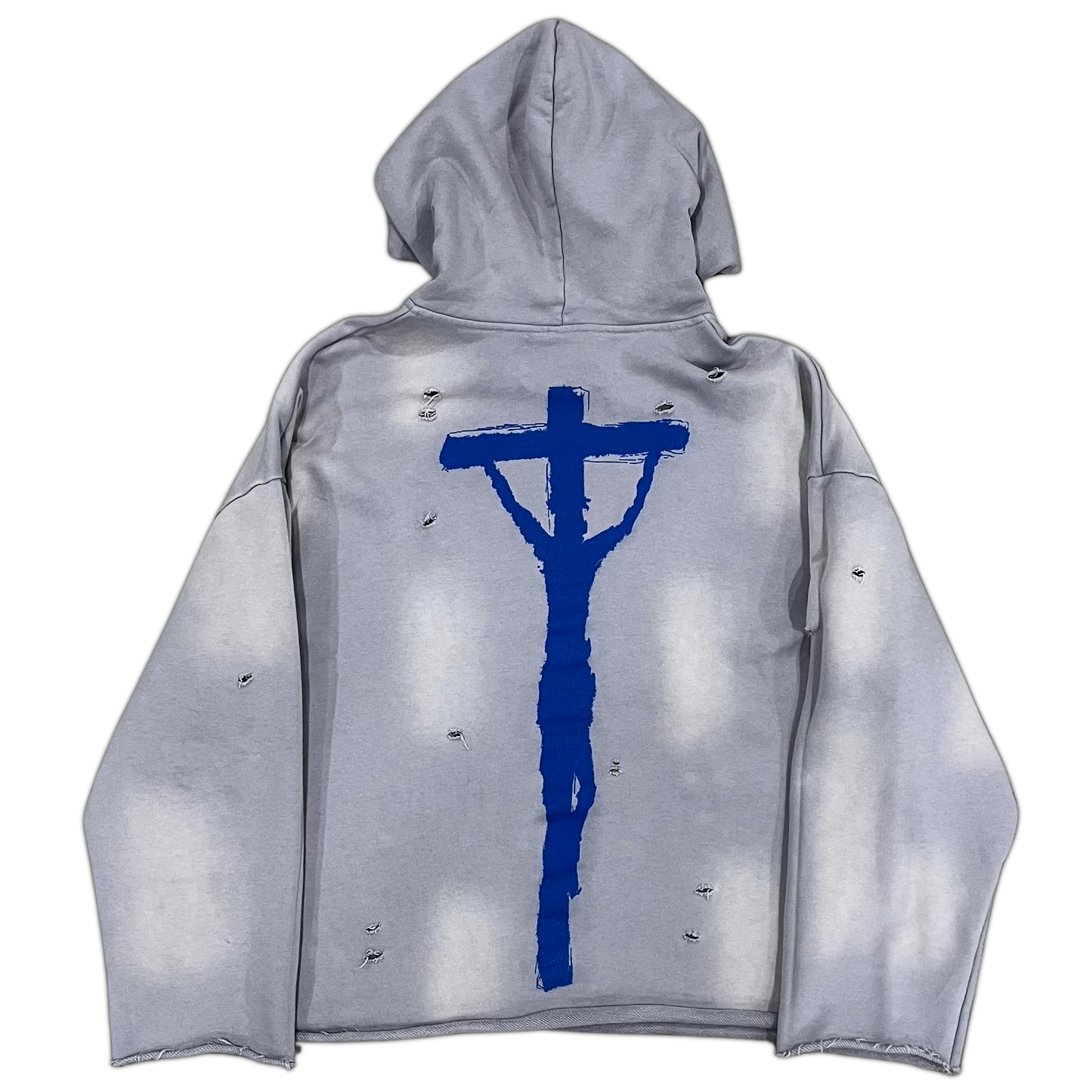 "messiah" hoodie - grey