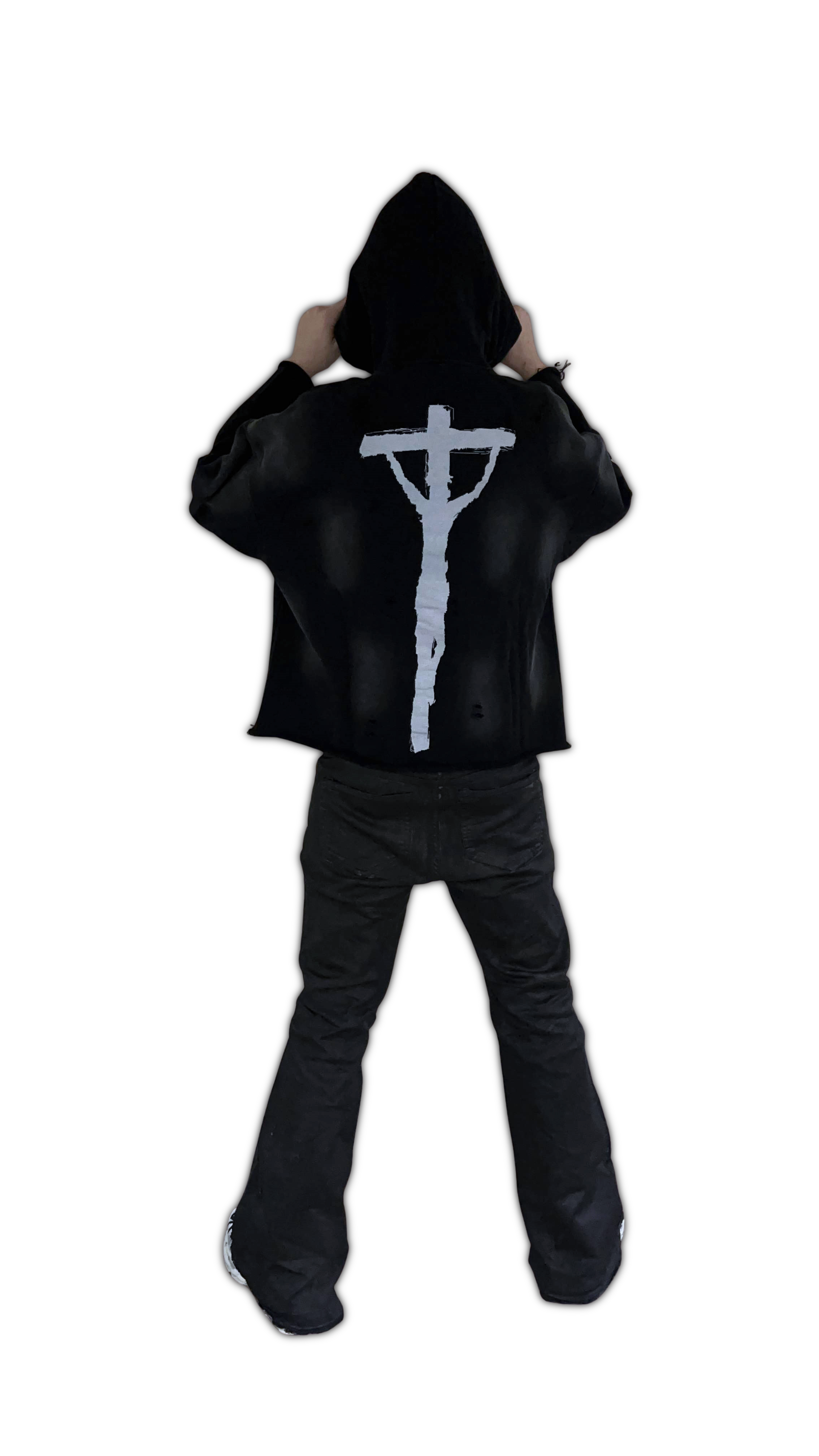 MESSIAH HOODIE - BLACK