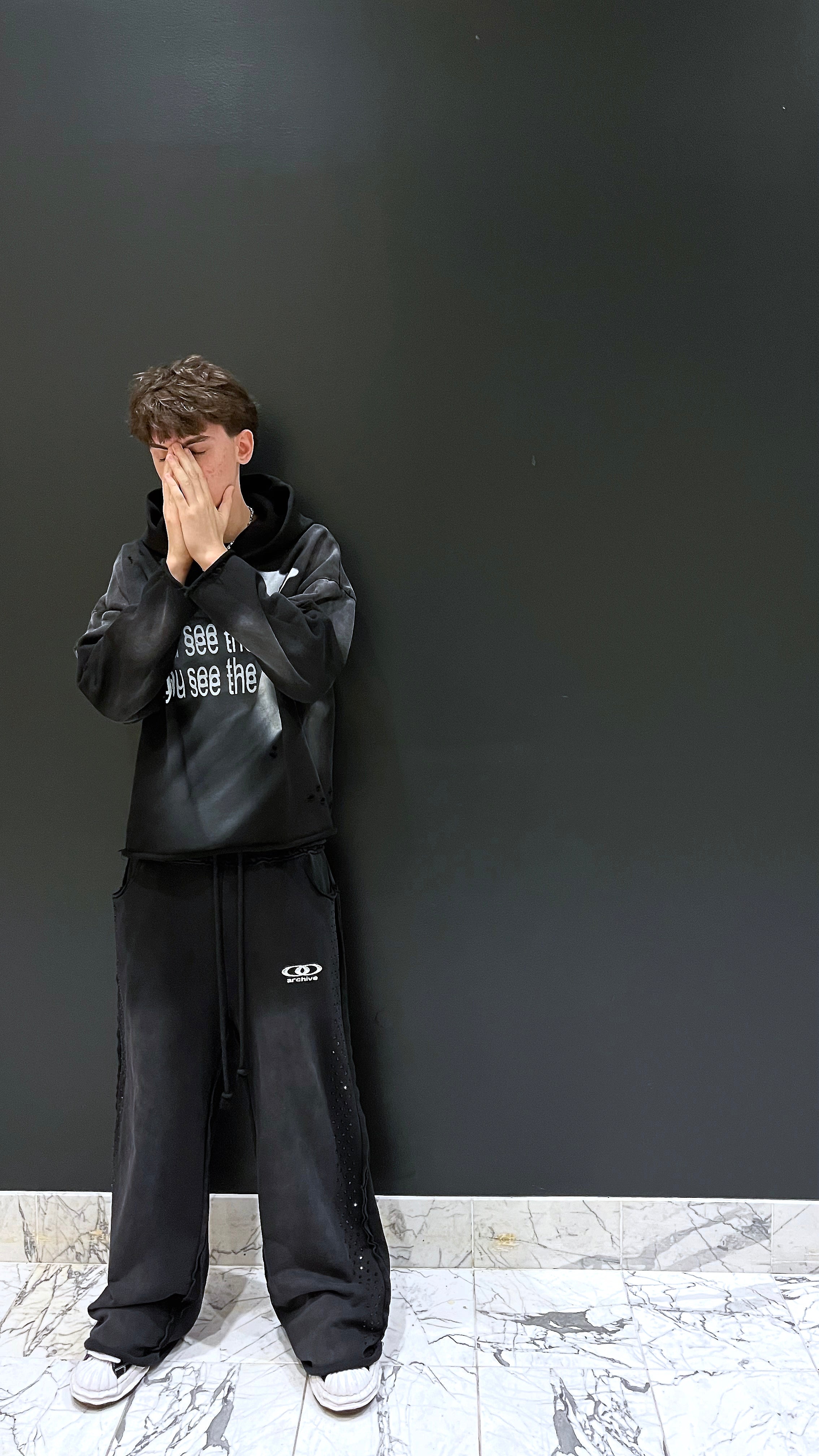 MESSIAH HOODIE - BLACK