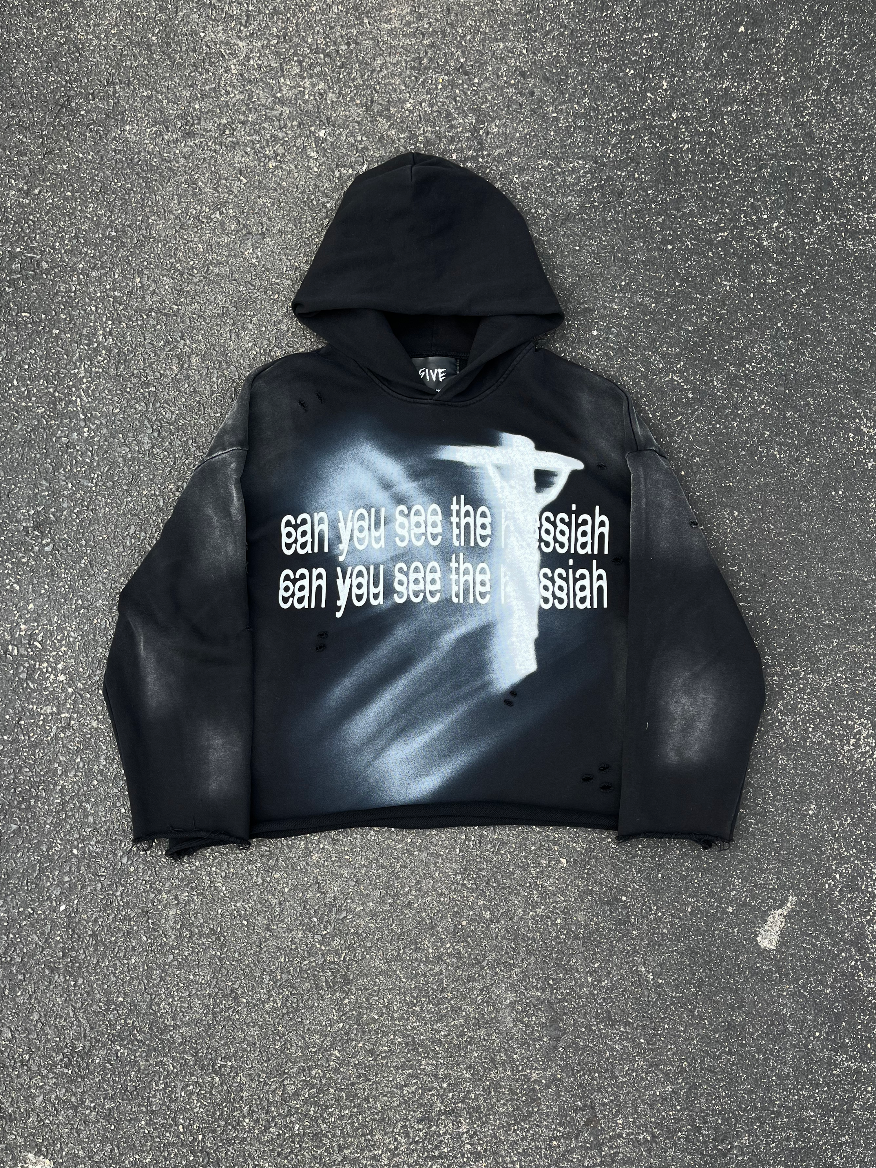 MESSIAH HOODIE - BLACK