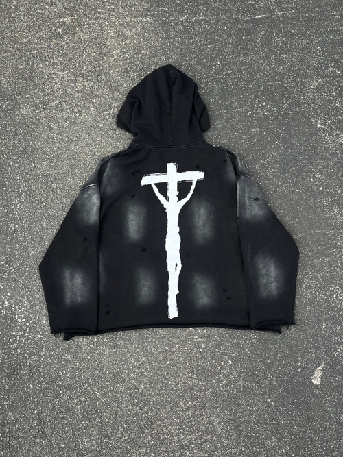 MESSIAH HOODIE - BLACK