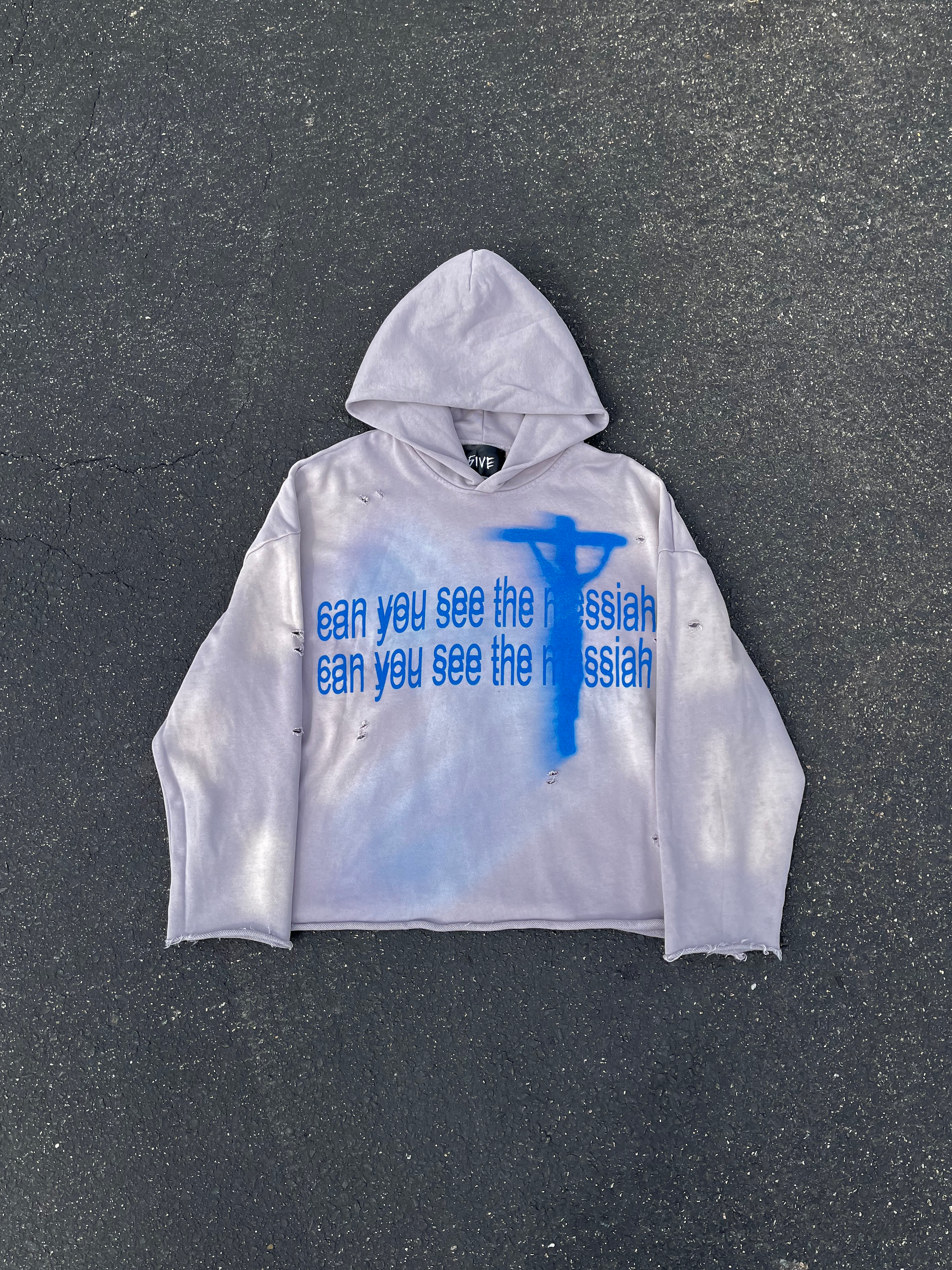 MESSIAH HOODIE - GREY