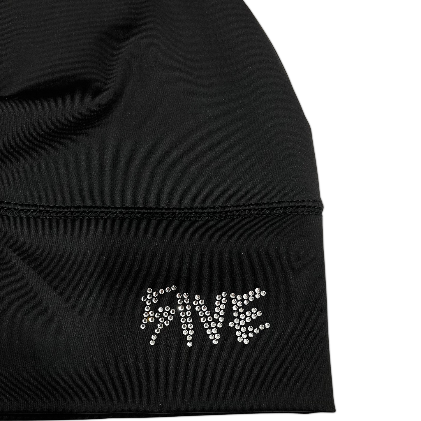 "crystal" skull cap - onyx